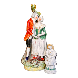Two 19th Century European Hand=painted Porcelain