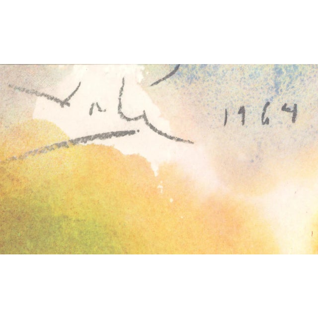 Abstract 1967 Salvador Dalí Biblia Sacra "Abraham, Pater Multarum Gentium" (Abraham, the Father of Many Nations) For Sale - Image 3 of 6