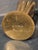 Vintage Scandinavian Brass Vase by Ystad Metall, 1950s For Sale - Image 6 of 9
