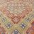 Mid 20th Century Mid 20th Century Geometric Diamond Vintage Turkish Kilim Rug, Bright and Colorful For Sale - Image 5 of 13
