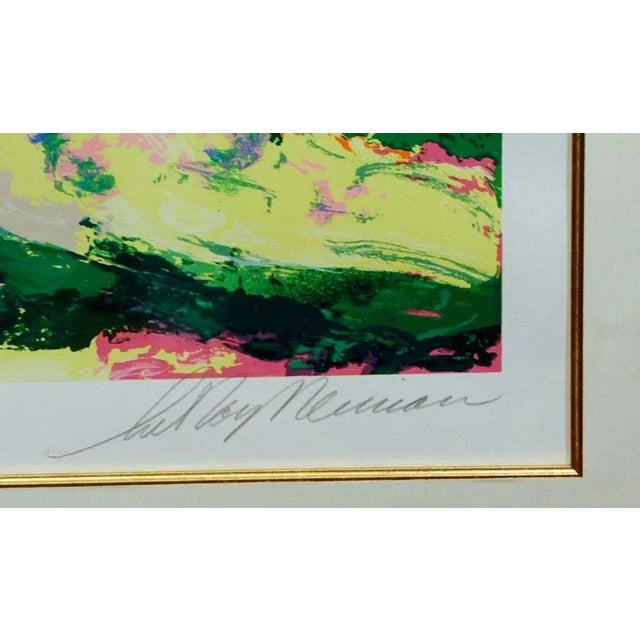 1980s LeRoy Neiman Bethpage Black Course Hand Signed #157/350 For Sale - Image 5 of 7