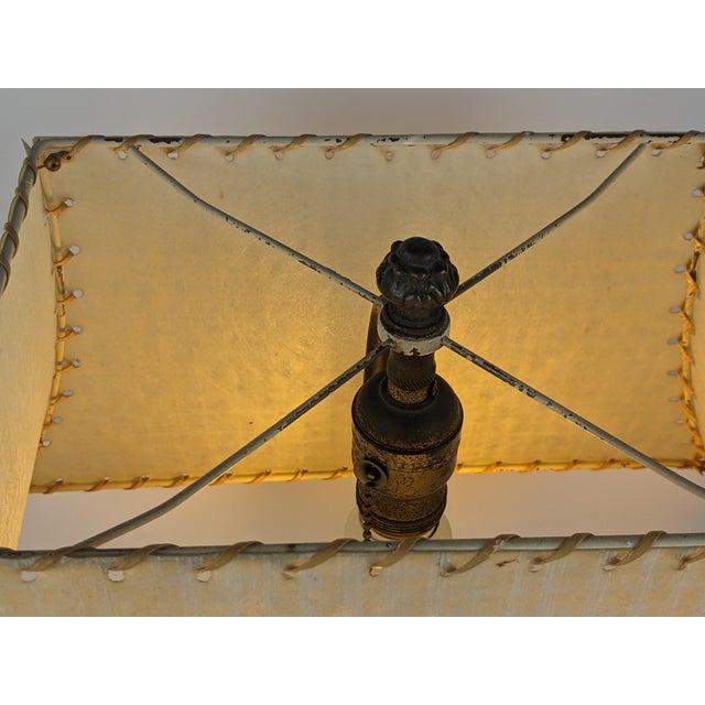 Early 20th Century Chinese Carved Soapstone Guanyin Table Lamp For Sale - Image 17 of 18