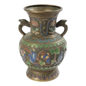 Early 20th Century Champleve Vase