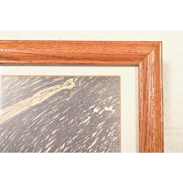 Original "Dancer" Framed Print by Rabindranath Tagore For Sale In South Bend - Image 6 of 12