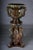 Clement MASSIER (1857-1945) Majolica flower vase/column vase, France Very decorative and of high quality. Marked: Clement...