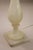 Alabaster Matched Pair Nos Hollywood Regency Modern Alabaster Marble "Teardrop" Urn Style Column Table Lamps Italy 1970's Minty! For Sale - Image 8 of 13