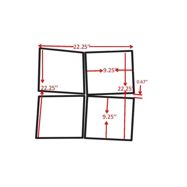 Pasargad Home Nico Modern Wall Mirror For Sale In New York - Image 6 of 7