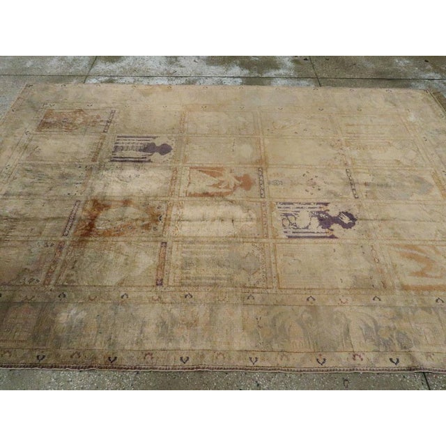 Galerie Shabab Collection Early 20th Century Turkish Silk Kayseri Rug For Sale In New York - Image 6 of 10