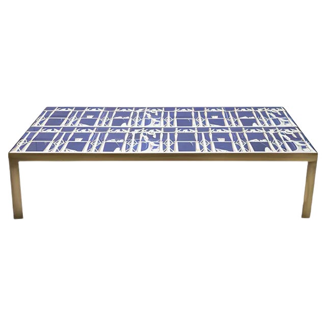 Ceramic Tile Coffee Table by Gio Ponti, 1950s For Sale