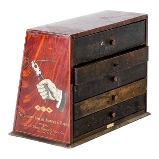 1920s Industrial Utica Drop Forge & Tool Co. Case For Sale