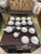 Fantastic original Tea Set by Deruta Italy 27 pieces total. This great set includes one large tea pot, 12 matching cups...