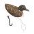 Folk Art Early 20th Century Working Duck Decoy with Cork Body For Sale - Image 3 of 10