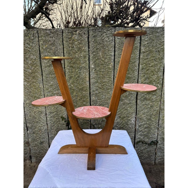 Mid-Century Space Age Flower Stand, 1960s For Sale - Image 18 of 18