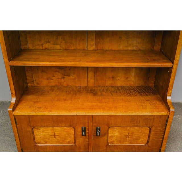 Exceptional Art Nouveau Bookshelf For Sale - Image 13 of 18