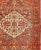 Measures: 4'4 x 6'6. Sarouk Farahan Rug with Florals and Vine Scrolls in Red, Ivory, Taupe and Orange Sarouk Farahan with...