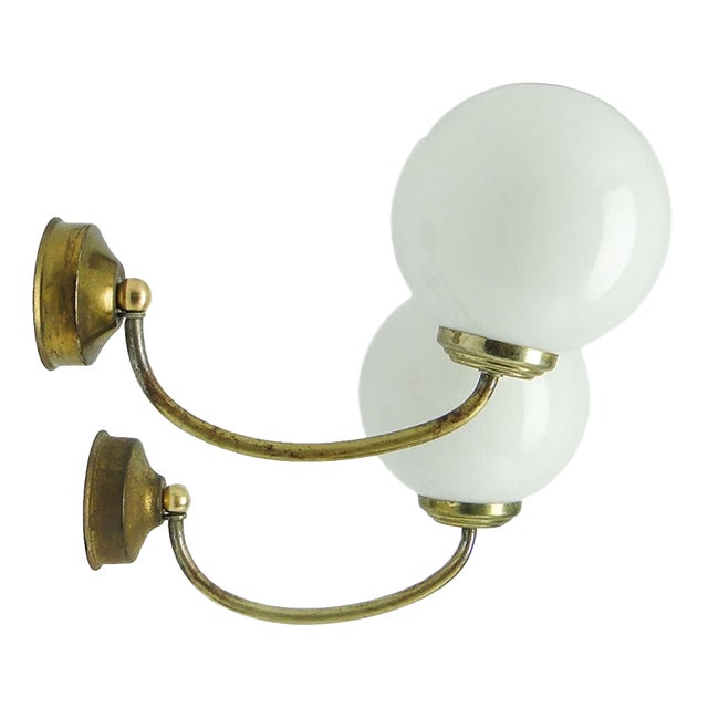 Art Deco Sconces, Poland, 1950s, Set of 2 For Sale