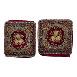 Pair of Antique Pillows For Sale