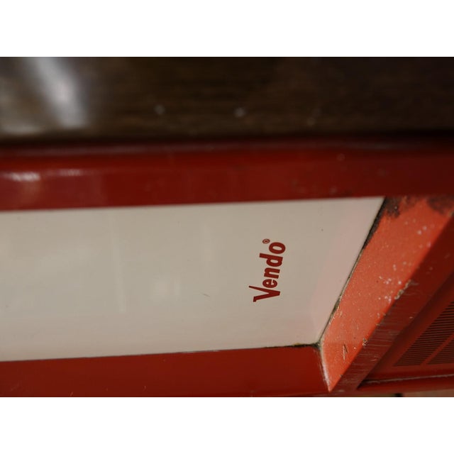 Coca Cola bottle dispenser, original American Vendo model, with American plug and voltage