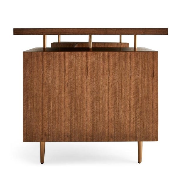 New Mid-Century Modern Enterprise Desk by Uttermost/Revelation For Sale - Image 12 of 12
