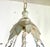 Melissa Levinson Vincente Eight Light Wood & Iron Painted Chandelier by Miamar Home For Sale - Image 4 of 12