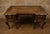 Large Flat Walnut Desk, 1930s For Sale - Image 4 of 6