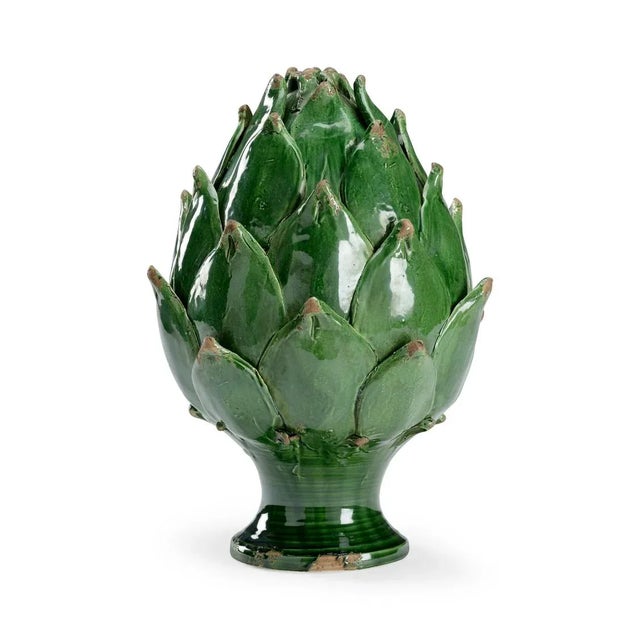 Chelsea House Inc Chelsea House Small Artichoke in Green For Sale - Image 4 of 4