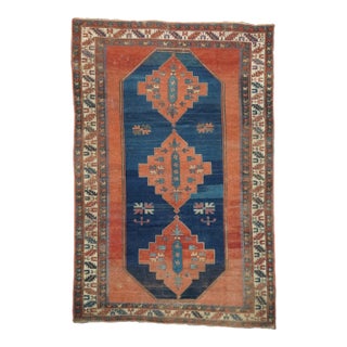 Antique Kazak Rug 5'8'' x 8'6'' For Sale