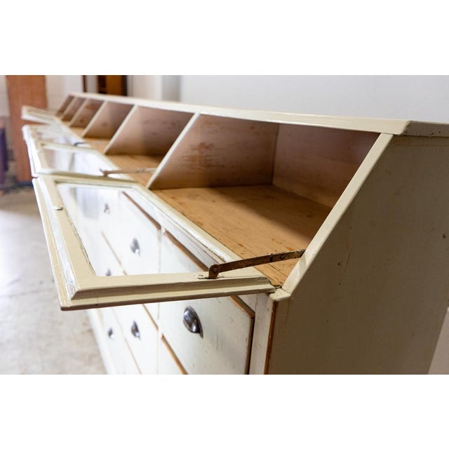 Short Cabinet with Drawers, 1940s For Sale - Image 6 of 15