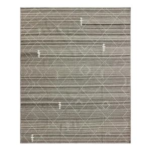 Hand Knotted Moroccan Wool Rug. 8'00" X 10'00"