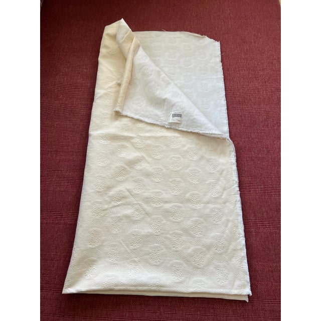 Beautiful Doblin Fabrics by Rob Allen Fabrics Inc Sandy Pattern Cream Color 56” W X 110” L Upholstery fabric. The price...