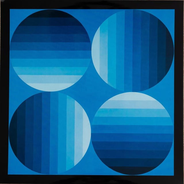Modern Victor Vasarely, HOLD K, Photogravure For Sale - Image 3 of 5