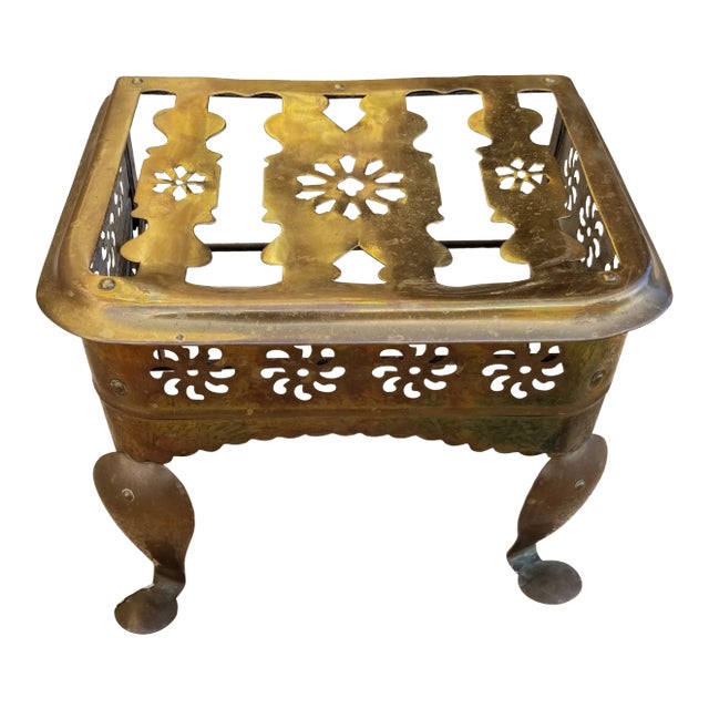 18th Century Brass Footman For Sale