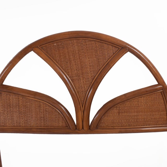 King Size Rattan Sunset Headboard For Sale - Image 4 of 4