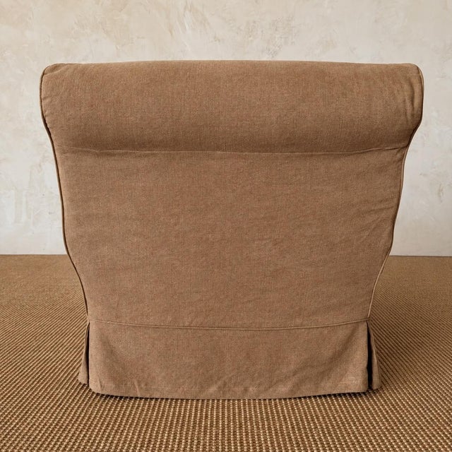 Belgian Chair Slip Covered For Sale In Los Angeles - Image 6 of 10