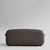 Toe Sofa in Stone Gray Teak and Outdoor Fabric by Tommy Hyldahl For Sale - Image 4 of 8