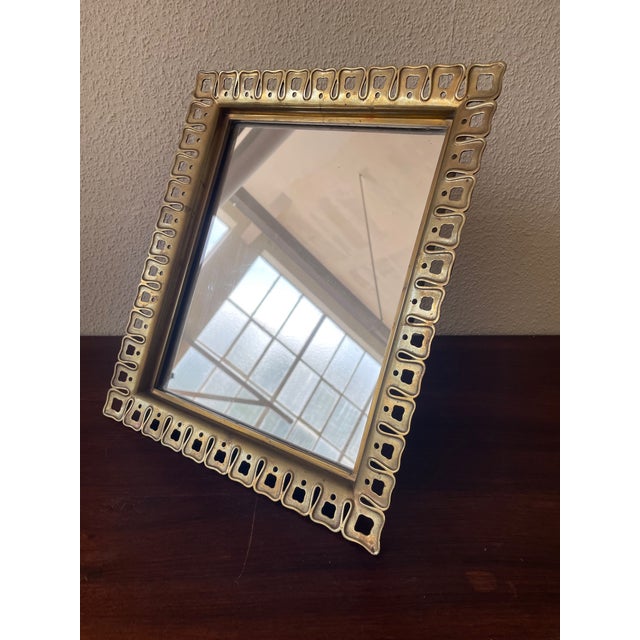 Table Mirror by Paolo Buffa for Serafino Arrighi, Italy, 1940s For Sale - Image 3 of 10