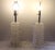 Transparent Mid 20th Century Mid-Century Modern Geometric Lucite Lamps - a Pair For Sale - Image 8 of 10