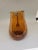 Vintage Amber Crackle Creamer/Pitcher