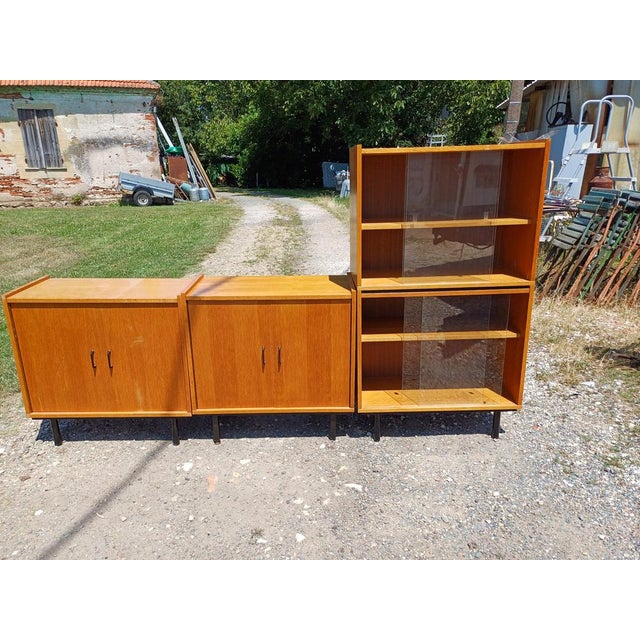 René Jean Caillette Furniture, 1950s For Sale - Image 9 of 13