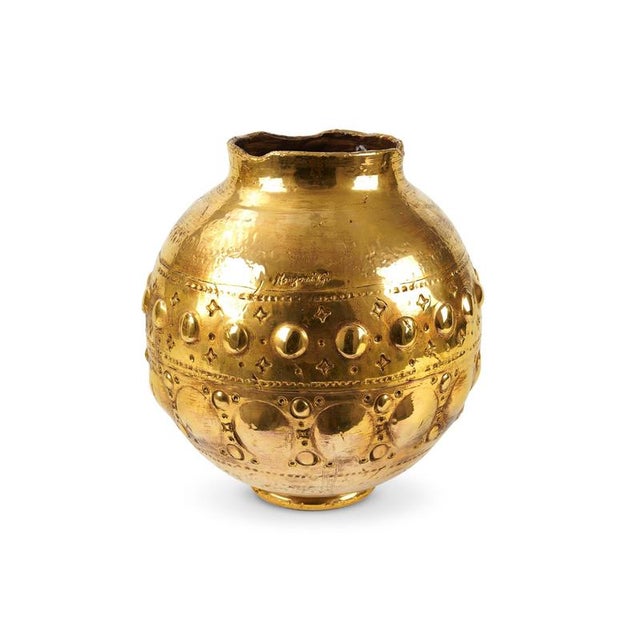 Platinum Luster Astra Vase by deBlona For Sale - Image 4 of 11