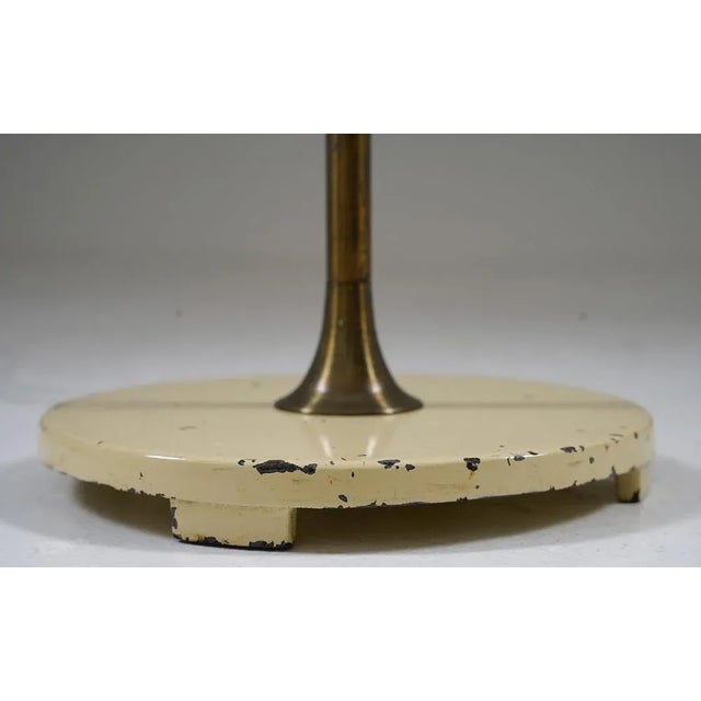 Swedish Modern Uplight Floor Lamp in Brass attributed to Asea, 1940s For Sale - Image 6 of 8