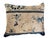 Custom Made Lumbar Pillow W/Antique Chinese Rug Fragment 18" W For Sale - Image 9 of 9