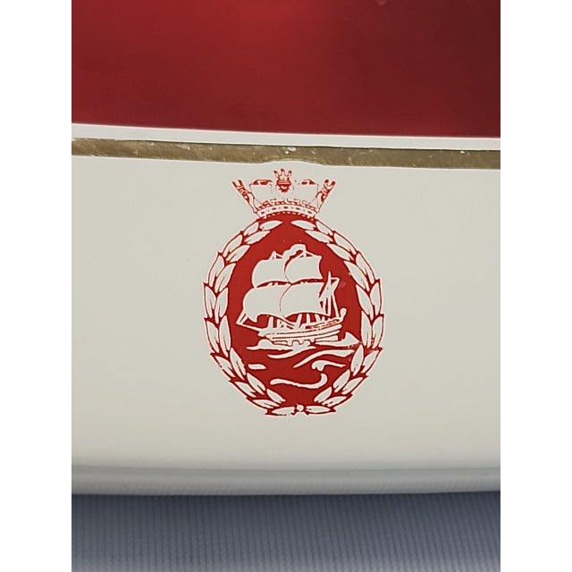 1950s Rare 1950s Senior Service Tipped Cigarettes Pub Ashtray Catchall For Sale - Image 5 of 5