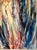 Textile Abstract 1973 Painting, “Mystic Fires,” Signed by Swift For Sale - Image 7 of 13