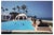 Slim Aarons, Molly Wilmot's Pool, Estate Stamped Photographic Print, 1982 / 2020s For Sale