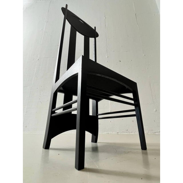 Black Argyle Chair by Charles Rennie Mackintosh for Cassina, 1973 For Sale - Image 8 of 16