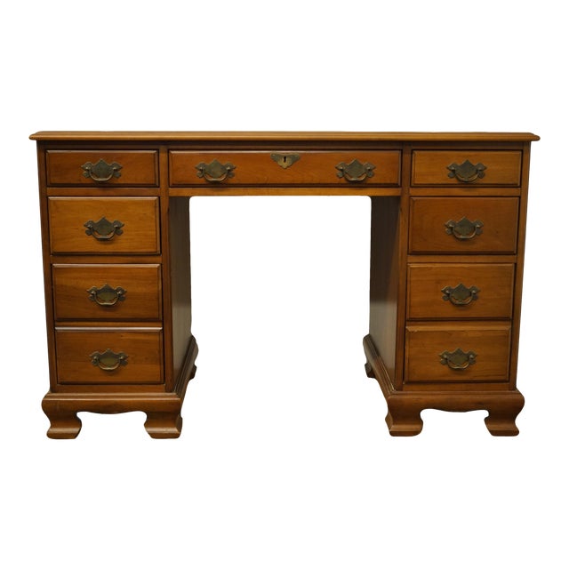 Hampshire House Solid Hard Rock Maple Colonial Style 47" Partner Desk