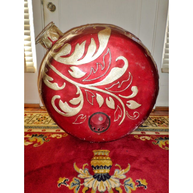 Vintage Christmas Store Display/Prop Fiberglass Christmas Ornament For Sale In Columbia, SC - Image 6 of 8