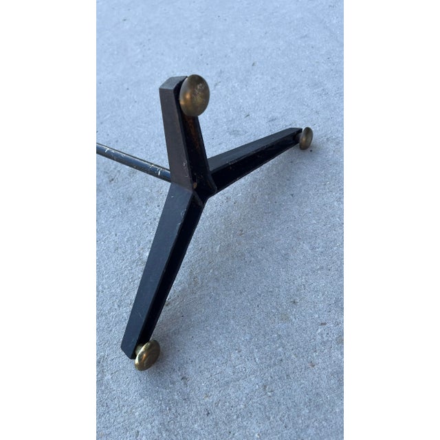 1950s Vintage Mid Century Modernist Donald Deskey Fireplace Tool Set, 4 Pieces For Sale - Image 5 of 11