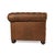 English Long Leather Chesterfield Sofa For Sale - Image 3 of 6